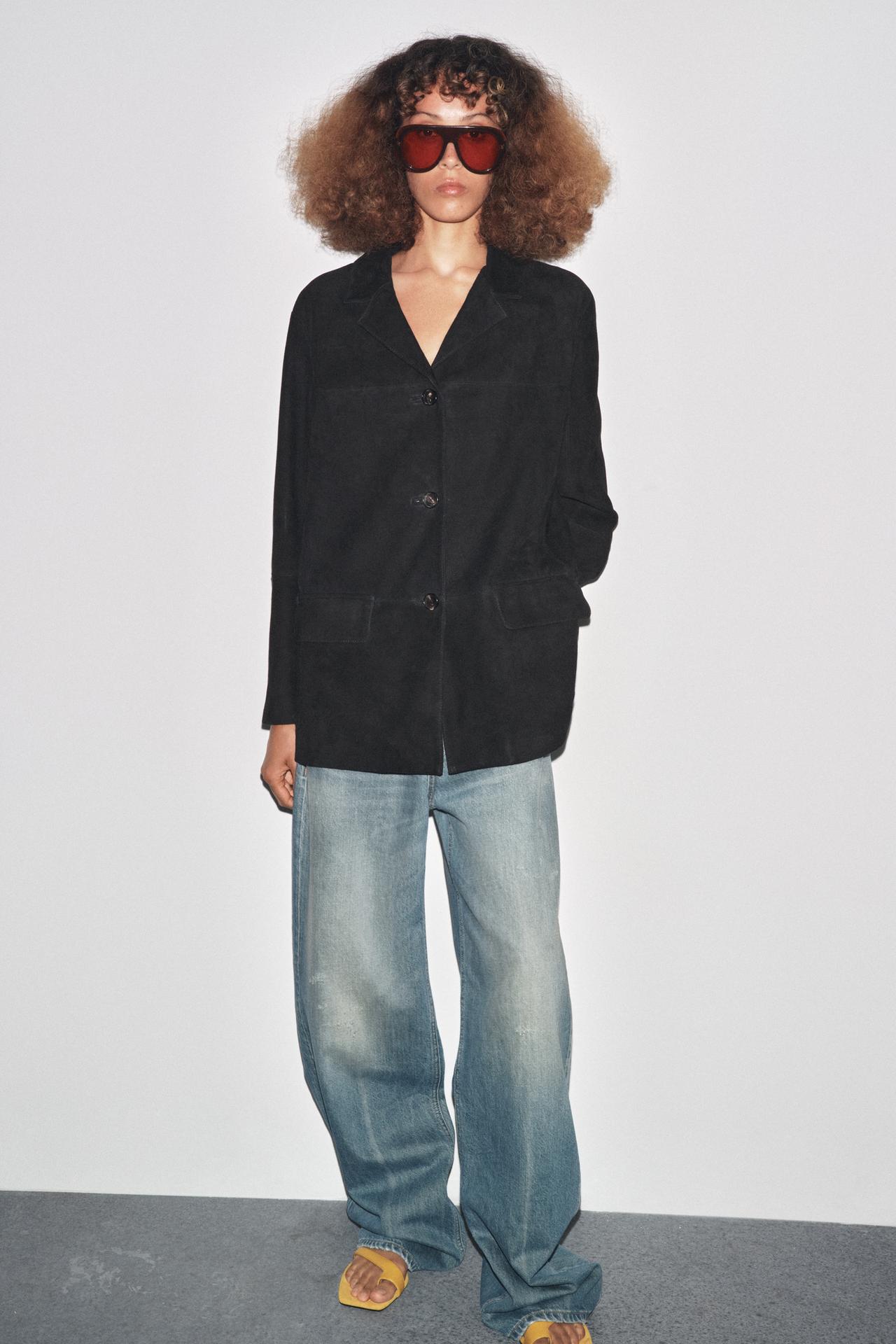 ZW COLLECTION MID-RISE BAGGY JEANS