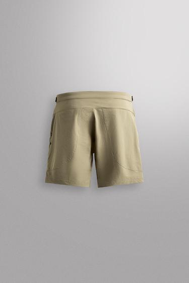 GRAVEL SHORTS - Mid-green by Zara - Image 8