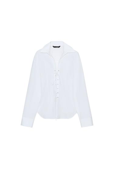 CAMICIA SARTORIALE IN POPELINE - Bianco di Zara