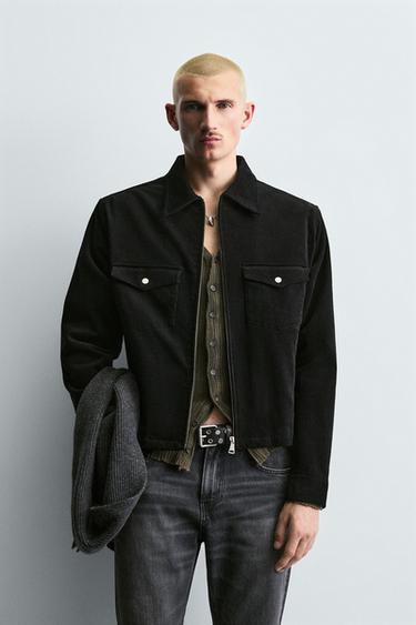 ΚΟΤΛΕ OVERSHIRT BOXY FIT - Μαύρο του Zara