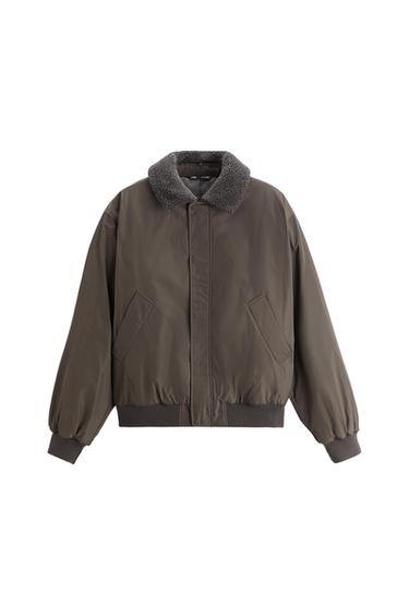 CONTRAST BOMBER JACKET