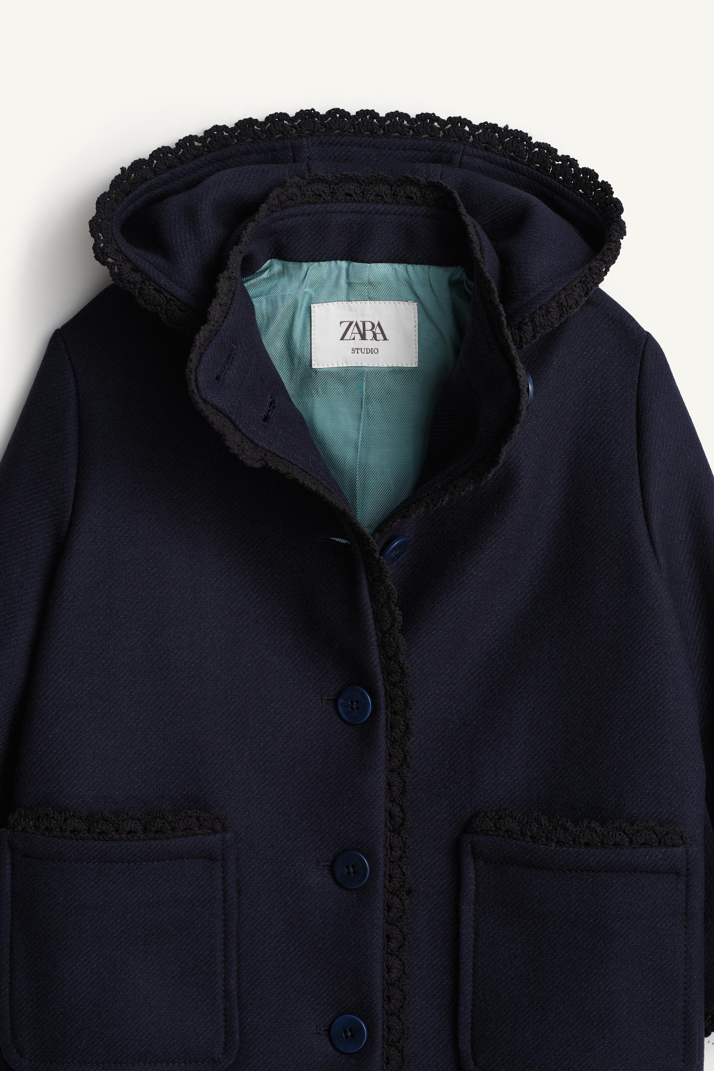LIMITED EDITION WOOL COAT WITH DETACHABLE HOODIE