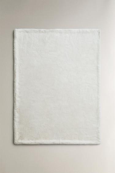 COUVERTURE FOURRURE - Blanc de Zara - Image 0
