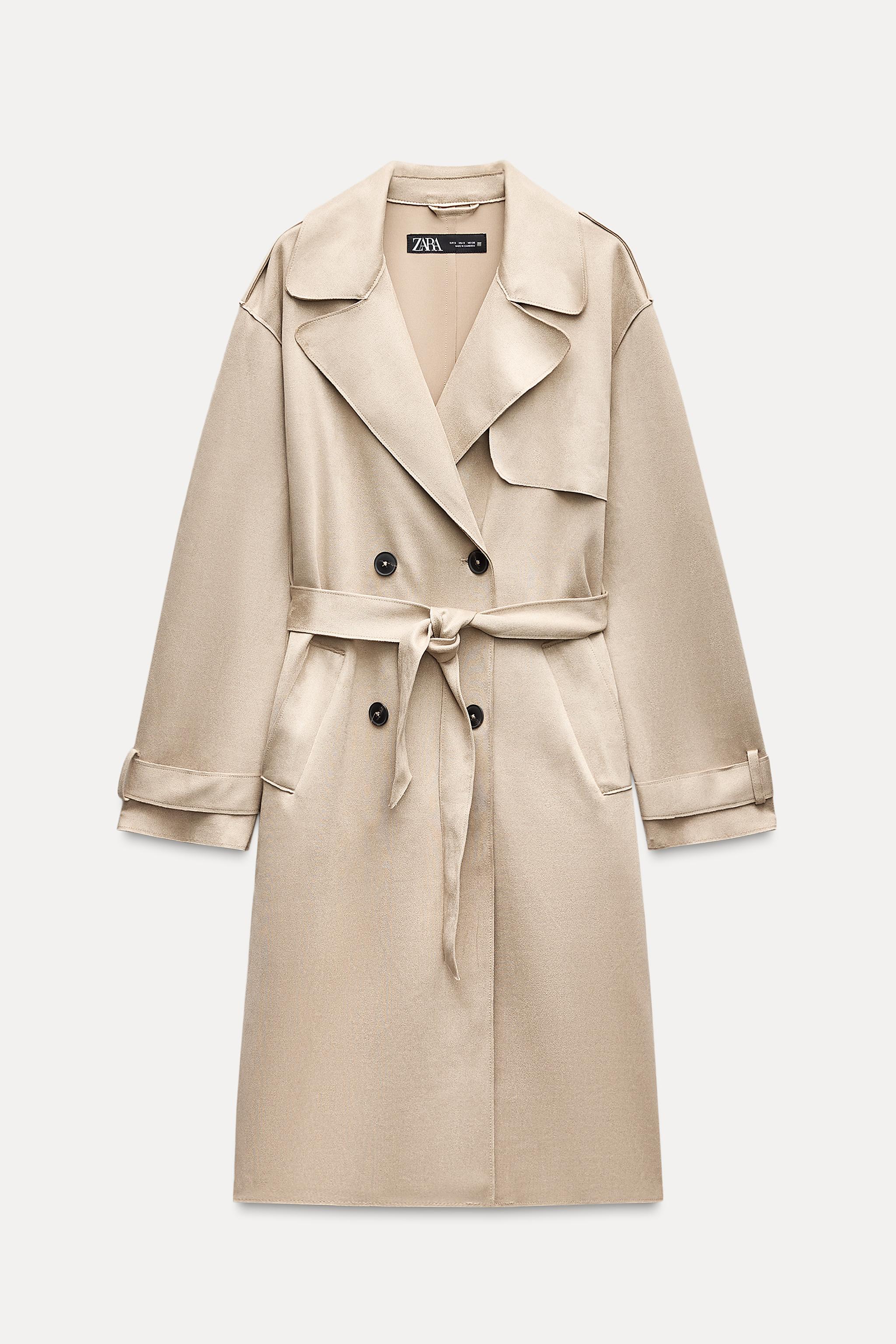 Mantel Trenchcoat Beige Zara Zara Mantel Beige Zara Klassischer