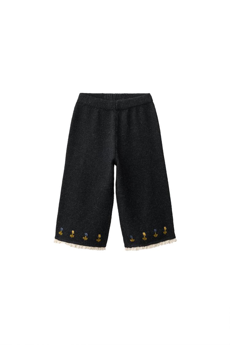 PANTALÓN CULOTTE PUNTO CON LANA
