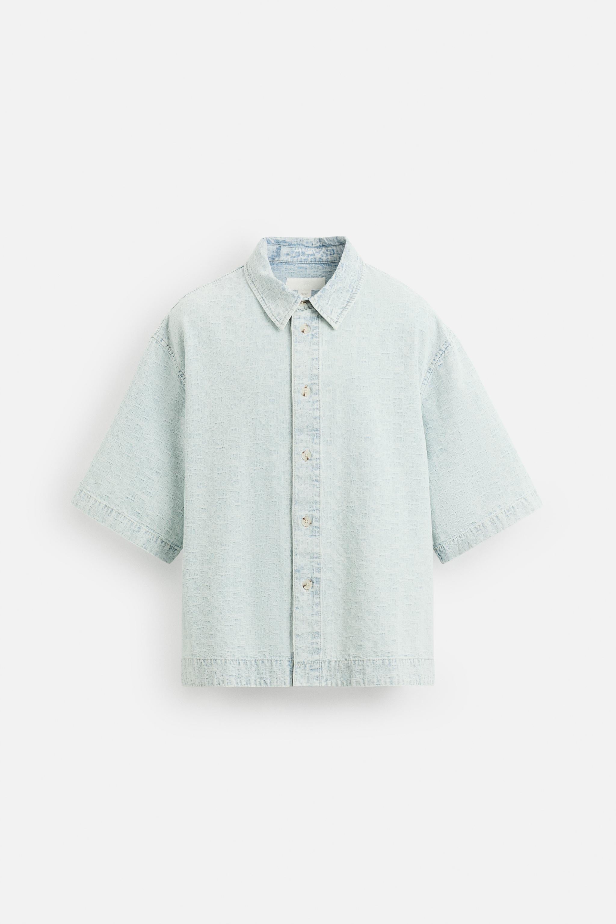 【ZARA】LIMITED EDITION ジャカードシャツ | 3085/501/104 LIMITED EDITION JACQUARD SHIRT - striped | ZARA United States