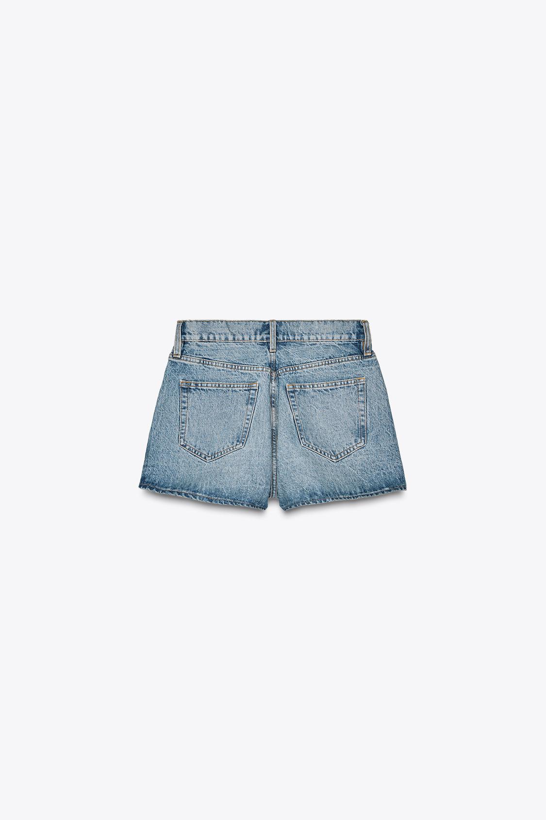 DENIM TRF SKORT