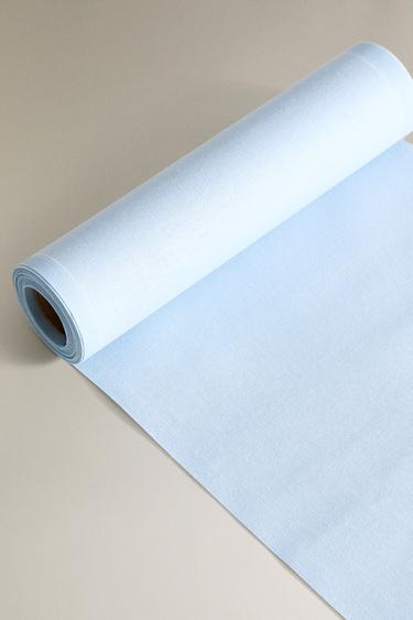 REUSABLE COTTON NAPKINS (20 UNITS) - Sky blue by Zara - Image 4