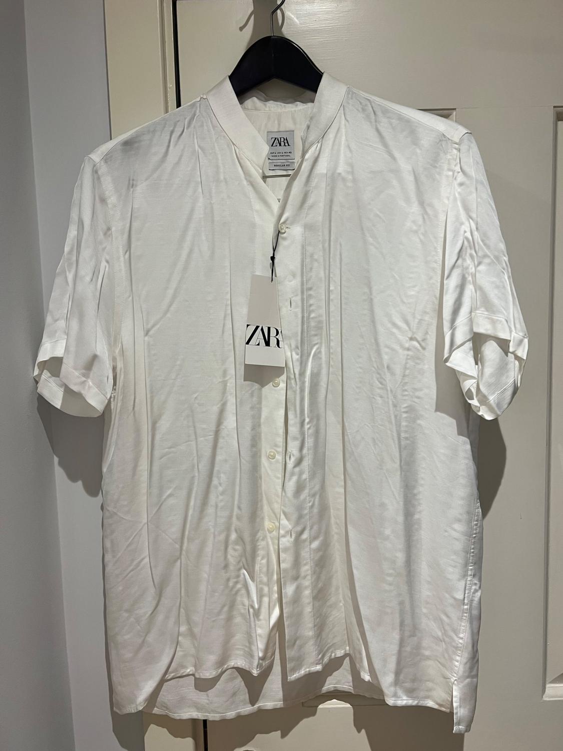 LOOSE FIT STAND-UP COLLAR SHIRT - Image 2