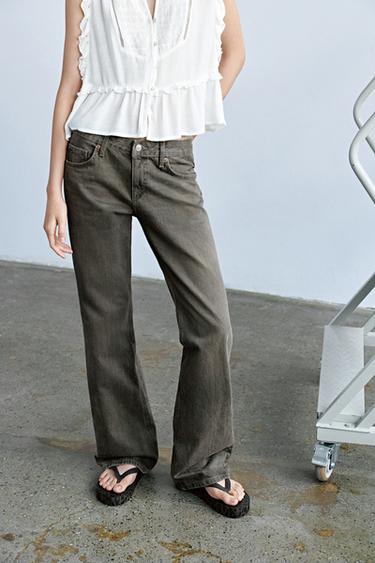 Zara 印花平底涼鞋 - 豹紋