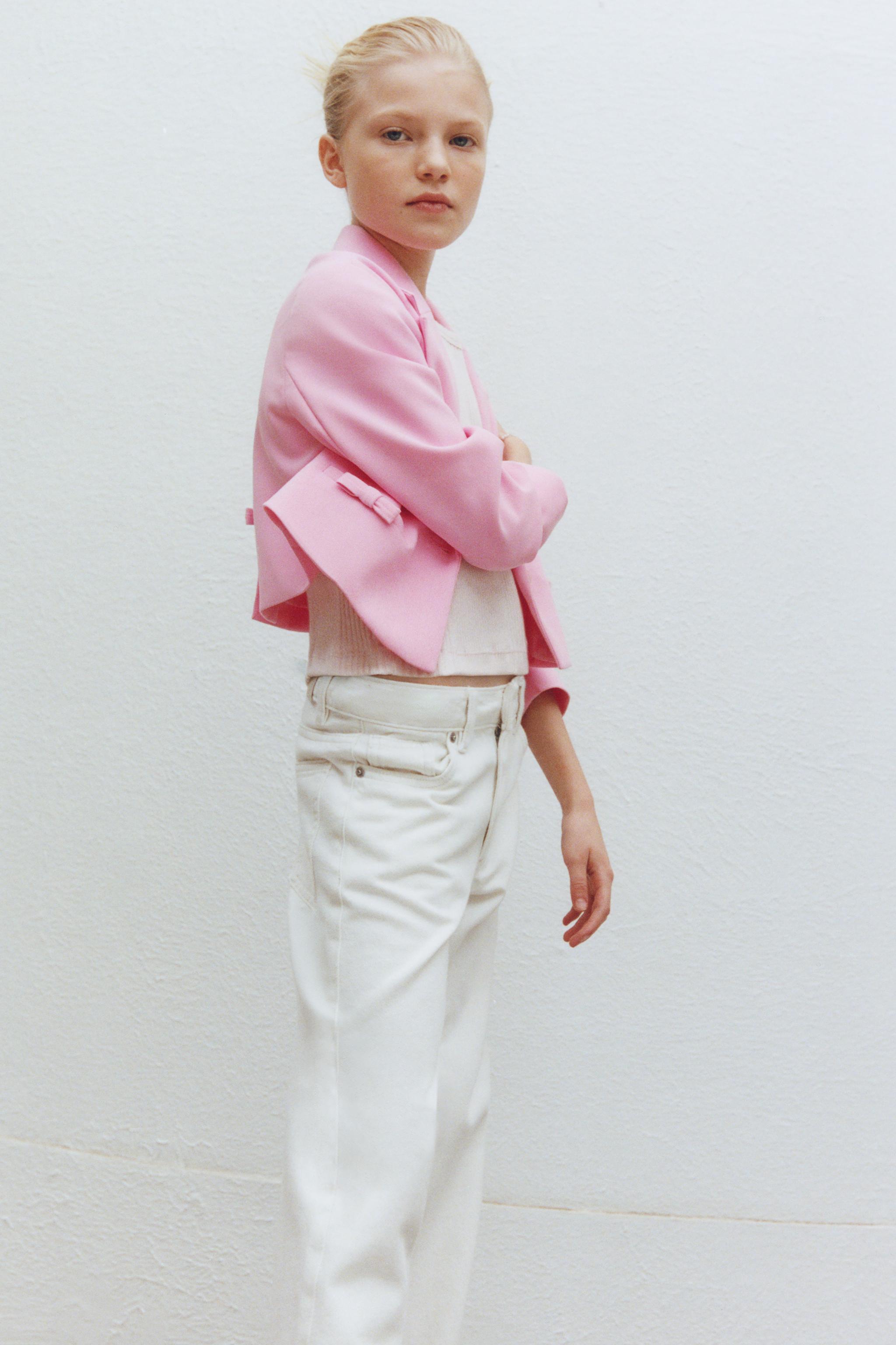 ZARA - 🌻7月新作🏖4807◇pink ピンク テーラードジャケット
