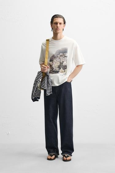T-SHIRT MIT FOTOPRINT - Weiß von Zara - Bild 0
