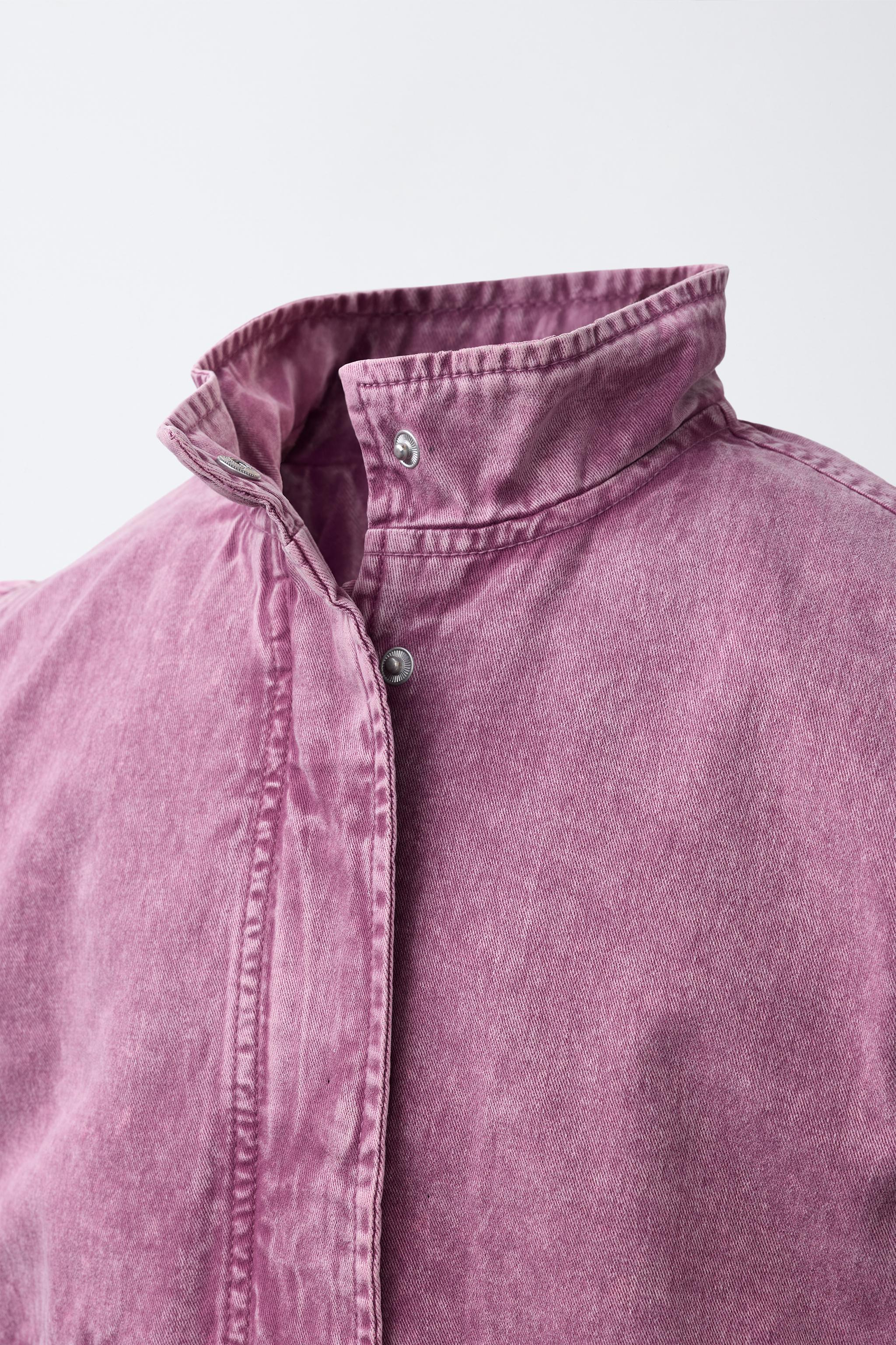 BLOUSON EFFET DÉLAVÉ