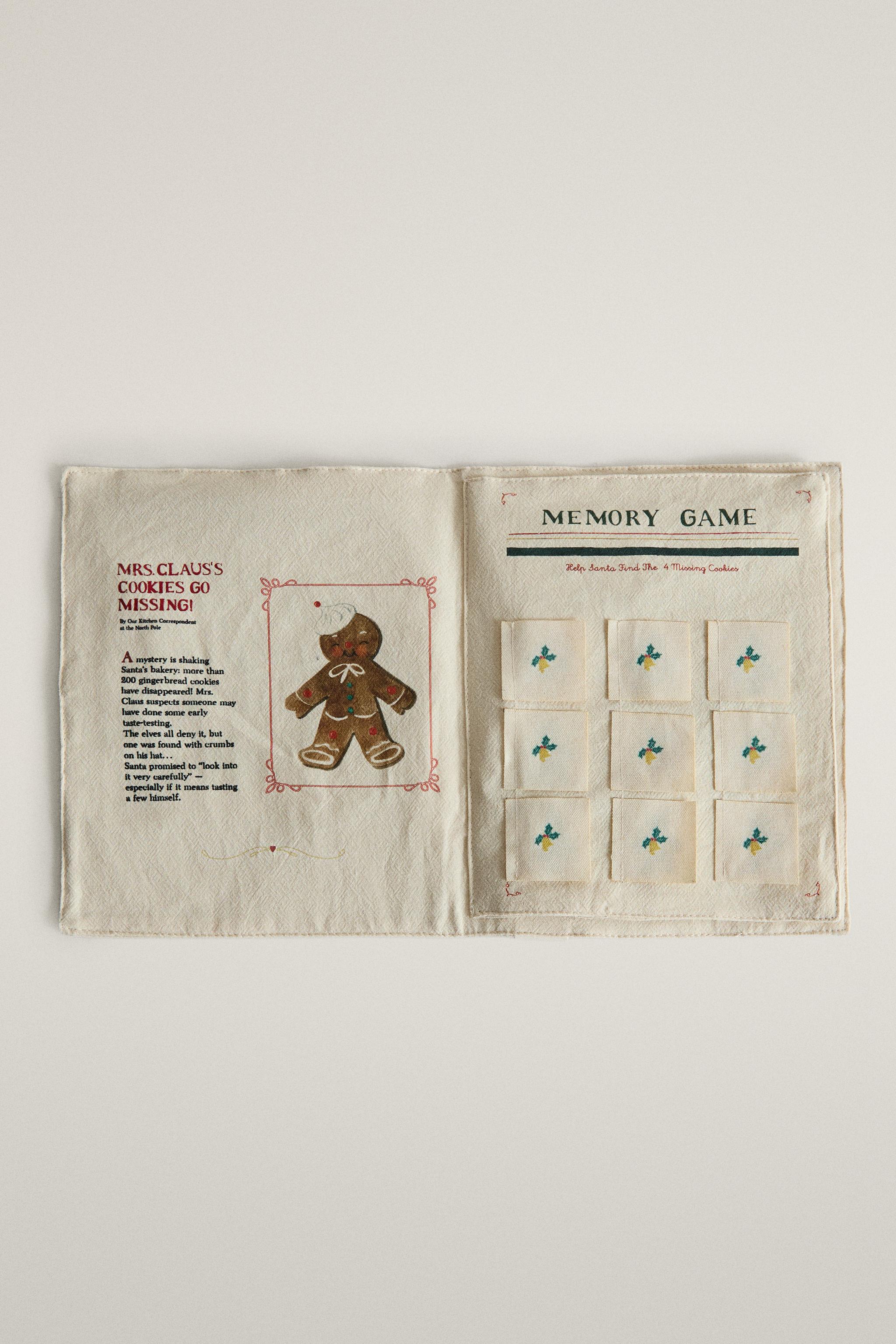 KIDS' CHRISTMAS NEWSPAPER COTTON TOY