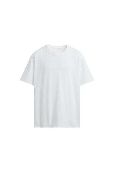 IRREGULAR FINISH T-SHIRT - White by Zara
