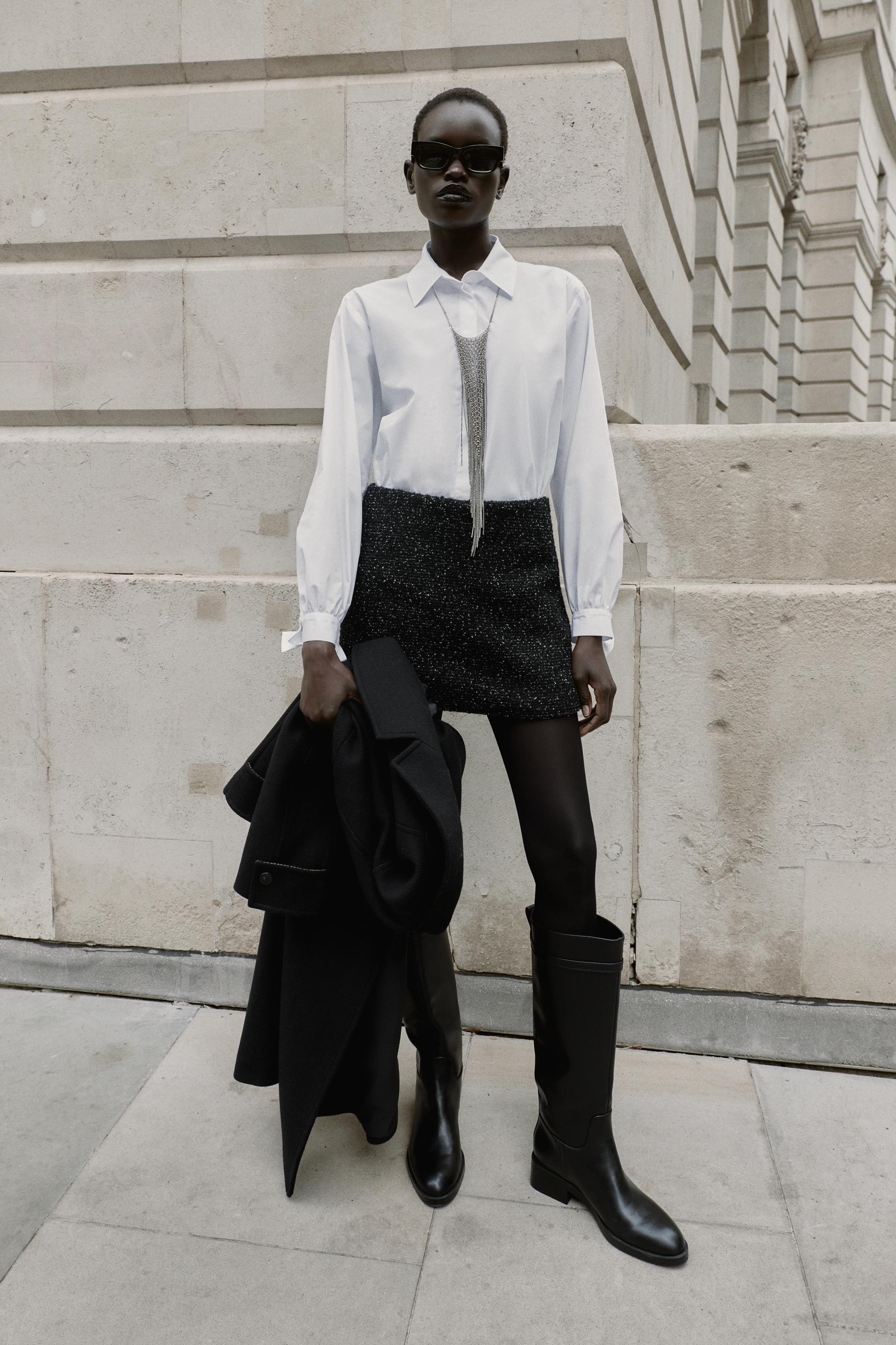 CHEMISE POPELINE AVEC LACETS