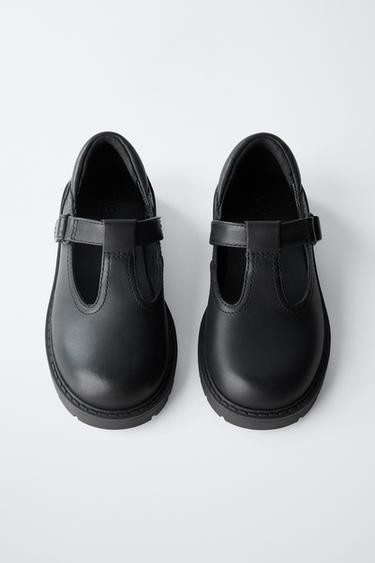 LEATHER SHOES - Black by Zara - Image 3