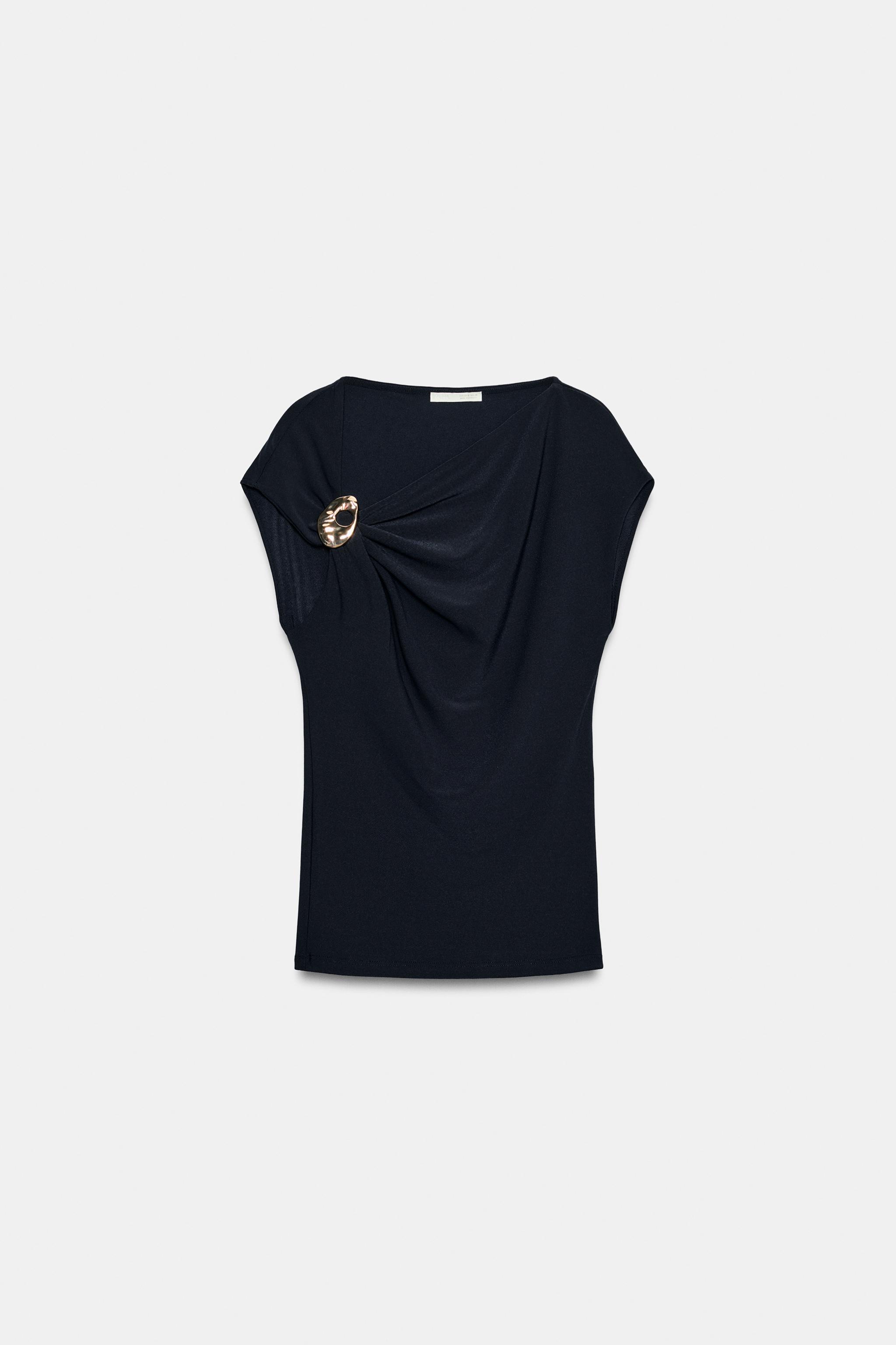 DRAPED HARDWARE TOP