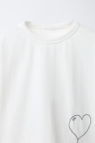 EMBROIDERED ORFAYO © T-SHIRT - White by Zara - Image 2