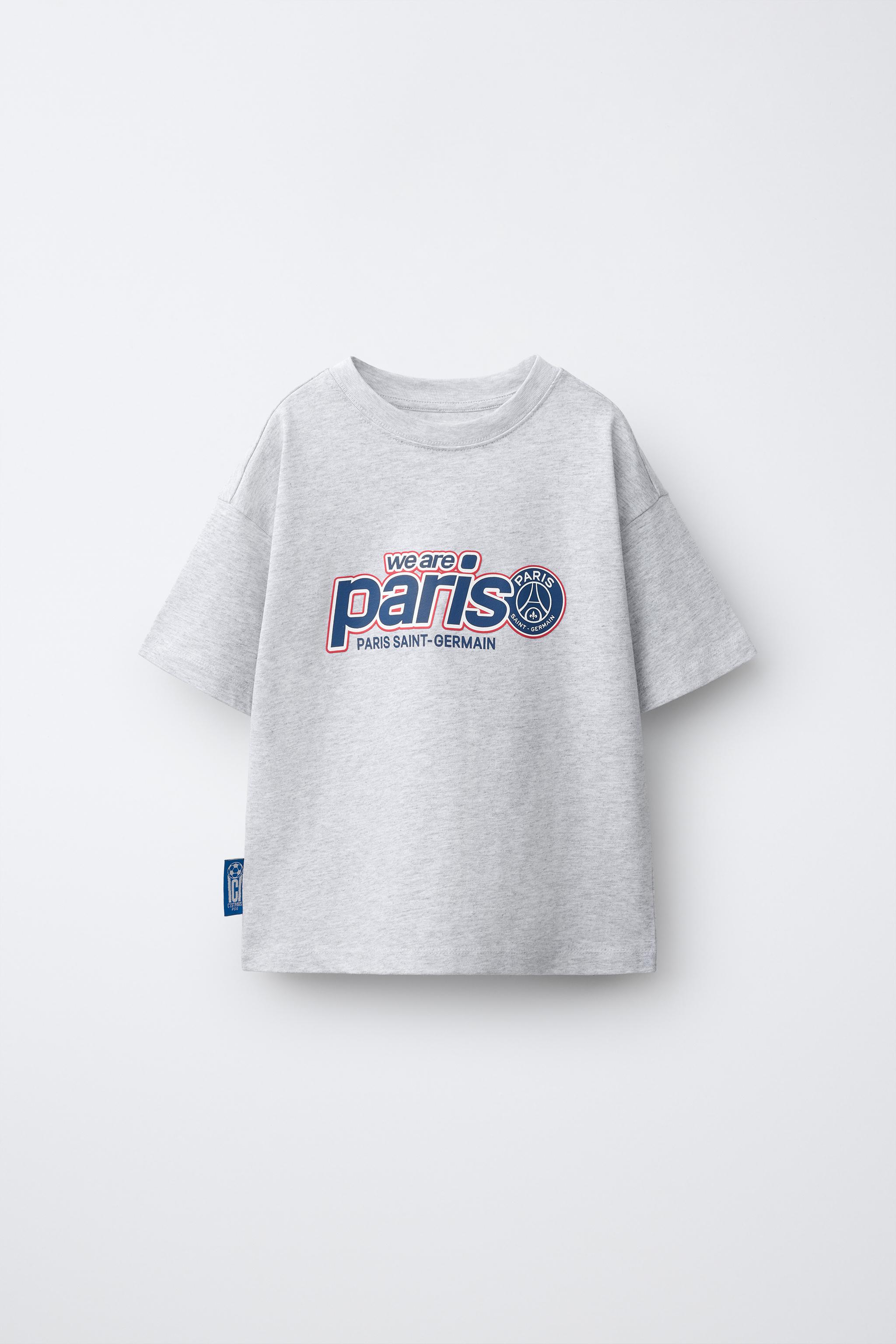 PSG® PRINTED T-SHIRT — Gray marl