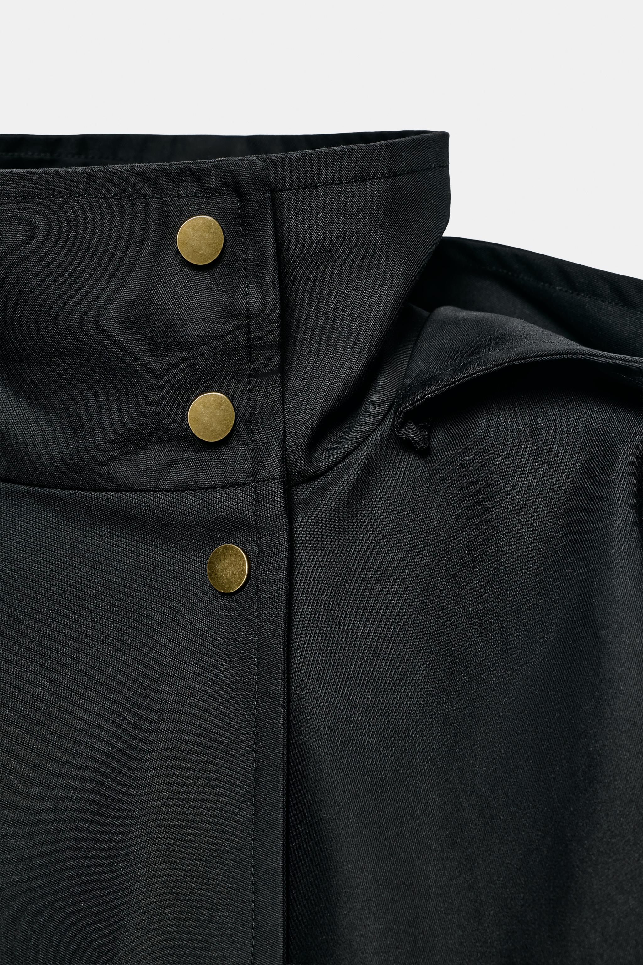 ZW COLLECTION WATER-REPELLENT DOUBLE-BREASTED JACKET