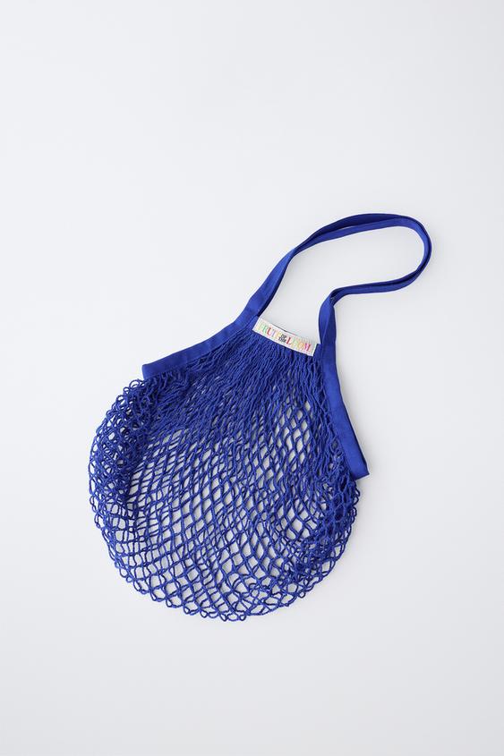 FRUIT OF THE LOOM™ LABEL MESH BAG - Bluish by Zara - Image 0