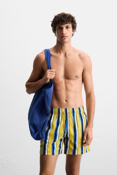 MAILLOT DE BAIN MOYEN RAYURES - divers de Zara - Image 1