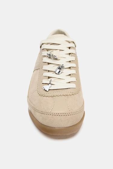 CHAUSSURES DE SPORT CHARMS - Marron sable de Zara - Image 5