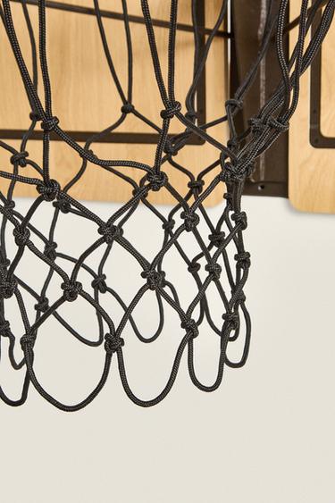 WOODEN WALL BASKETBALL HOOP - Brown by Zara - Image 3