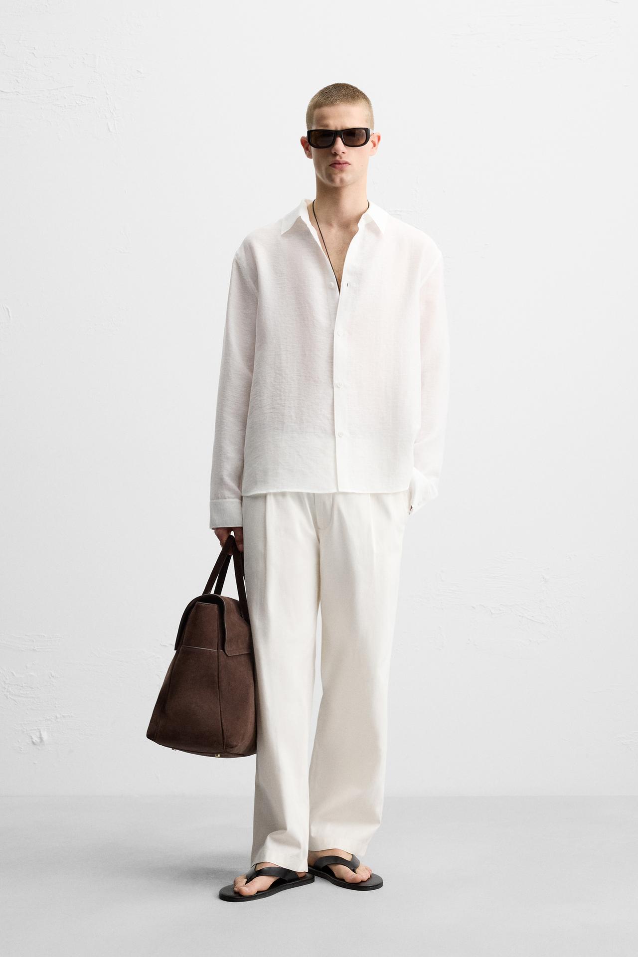TEXTURED REGULAR FIT SHIRT