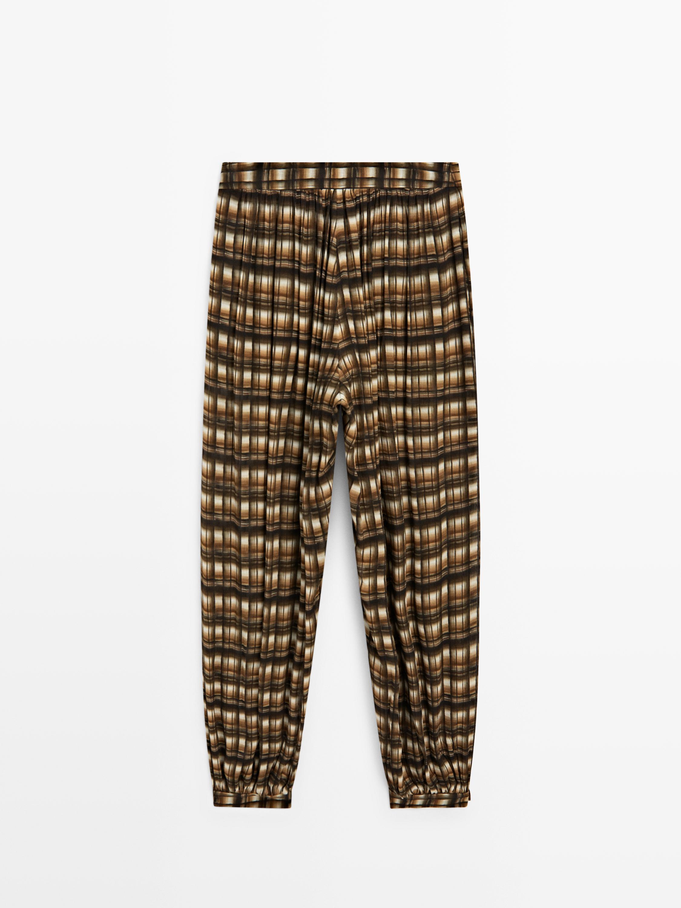 Flowing sarouel trousers