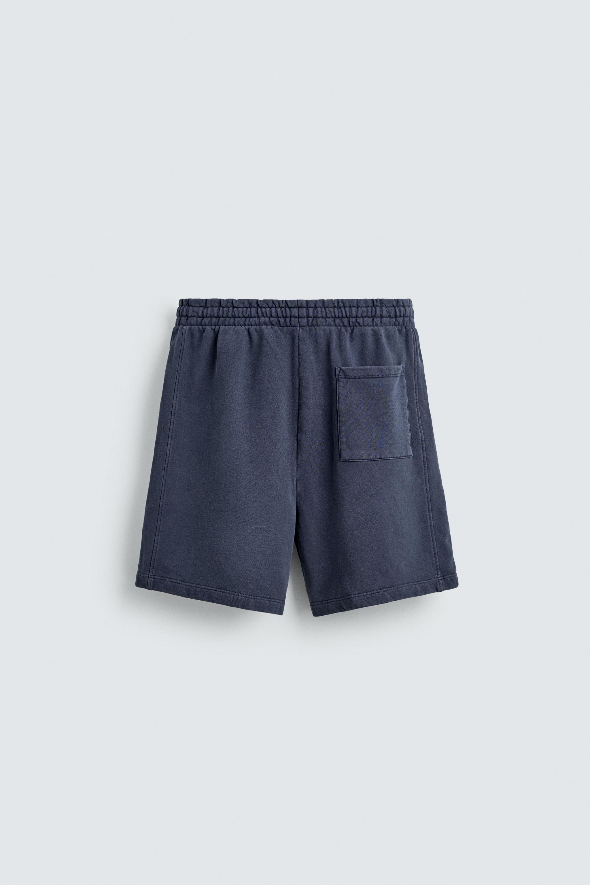 BASIC WASHED JOGGER SHORTS