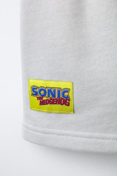 SHORT SONIC © SEGA - Gris clair de Zara - Image 3