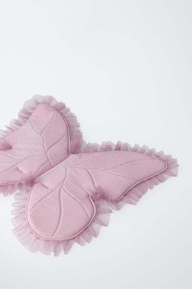BUTTERFLY FAIRY TULLE COSTUME WINGS - Pink by Zara - Image 2