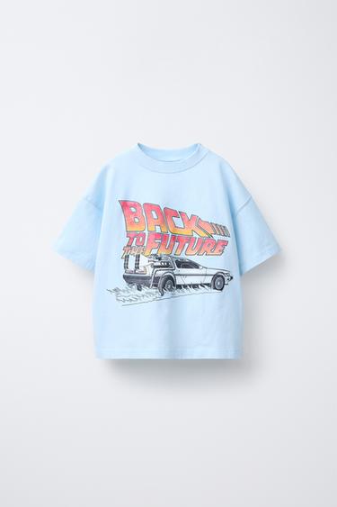 CAMISETA PELICULA BACK TO THE FUTURE ™ - Azul claro de Zara