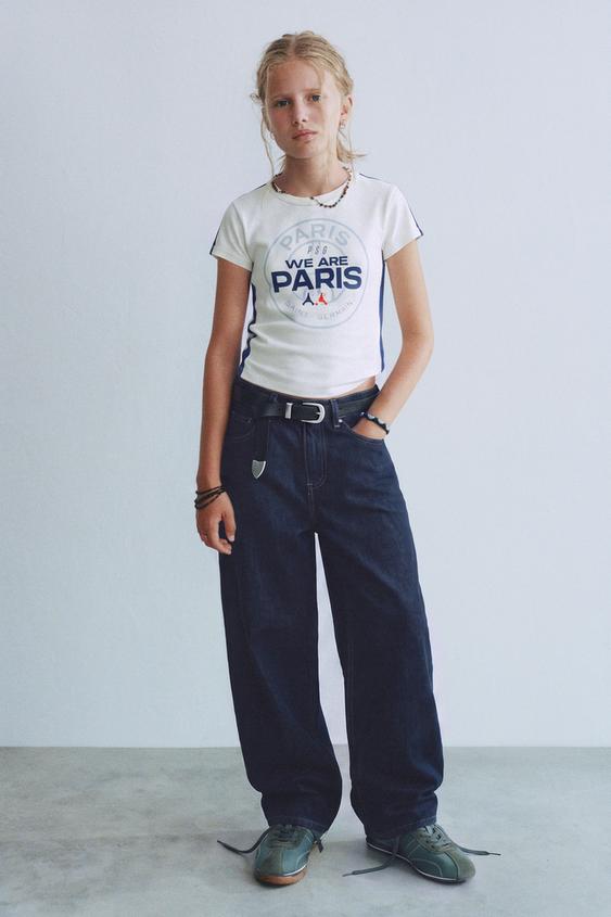 PLAYERA ESTAMPADO PSG ® - Blanco de Zara - Imagen 0