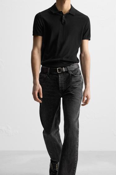 JEAN STRAIGHT FIT - Charbon de Zara - Image 4