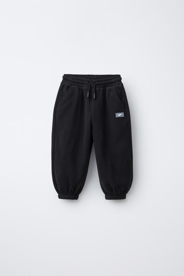 PANTALON DE JOGGING POLAIRE POLARTEC ® - Noir de Zara - Image 0
