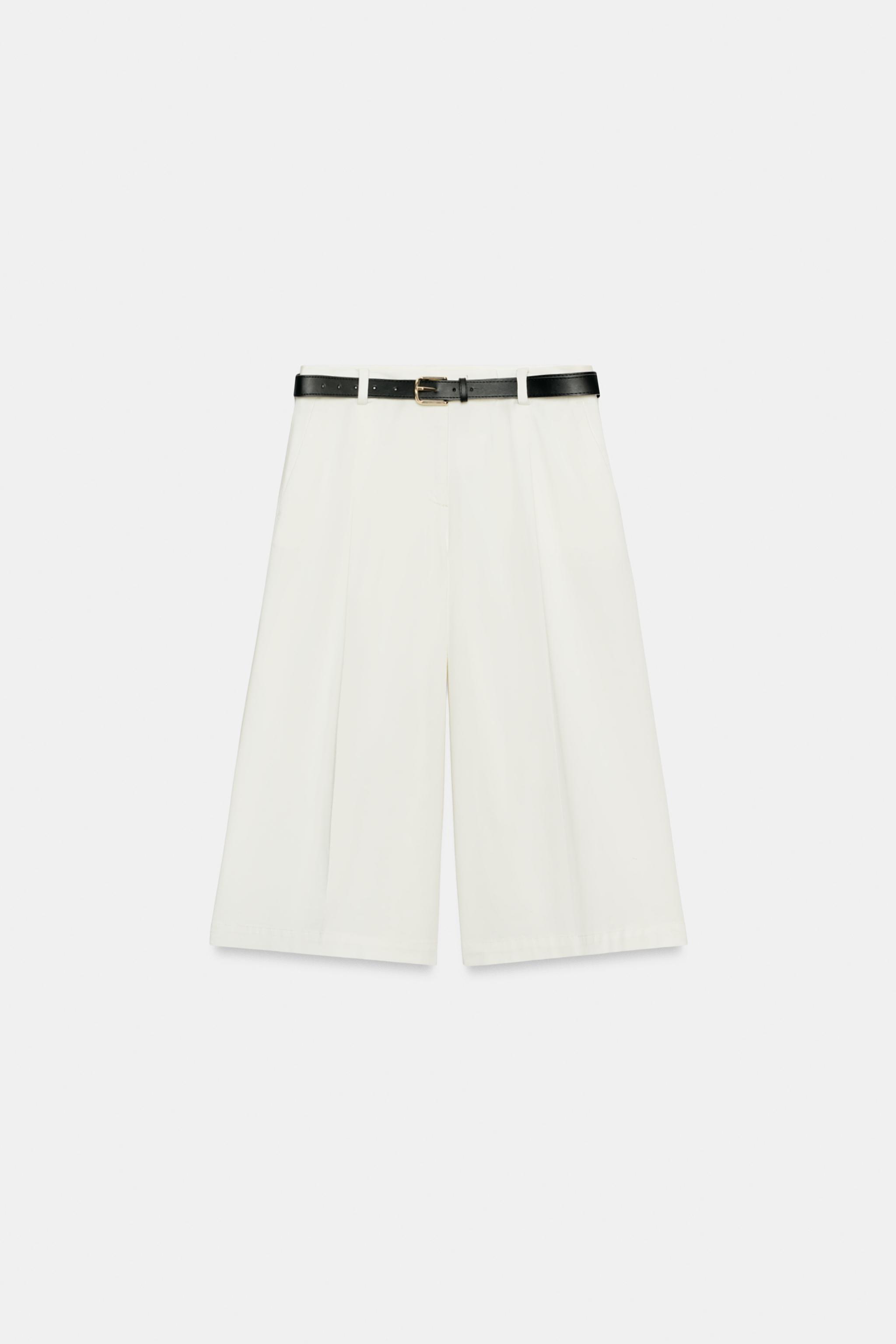 BERMUDA LONG AVEC CEINTURE