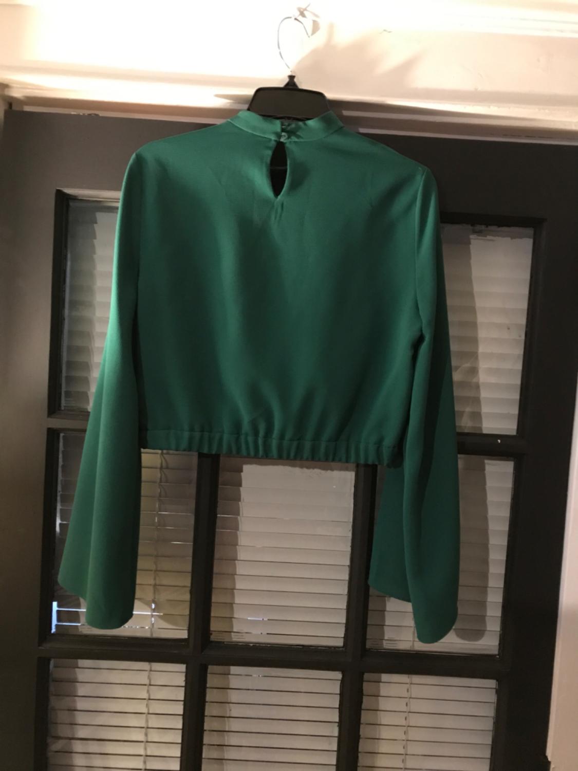 GREEN BLOUSE - Image 2