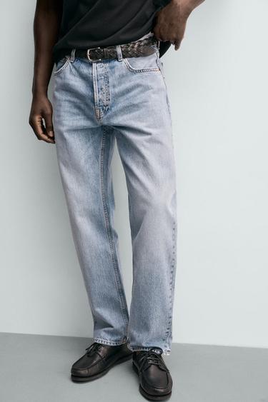 JEAN COUPE DROITE - Bleu de Zara - Image 4