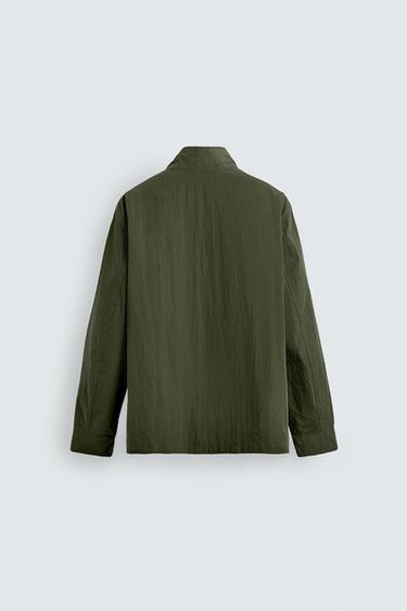 TECHNICAL PARKA WITH POCKETS - Green by Zara