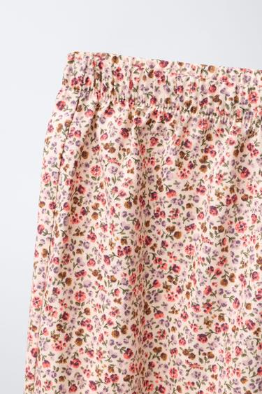 6-14 ANS/ PYJAMA FLEURS DENTELLE - Rose de Zara - Image 6