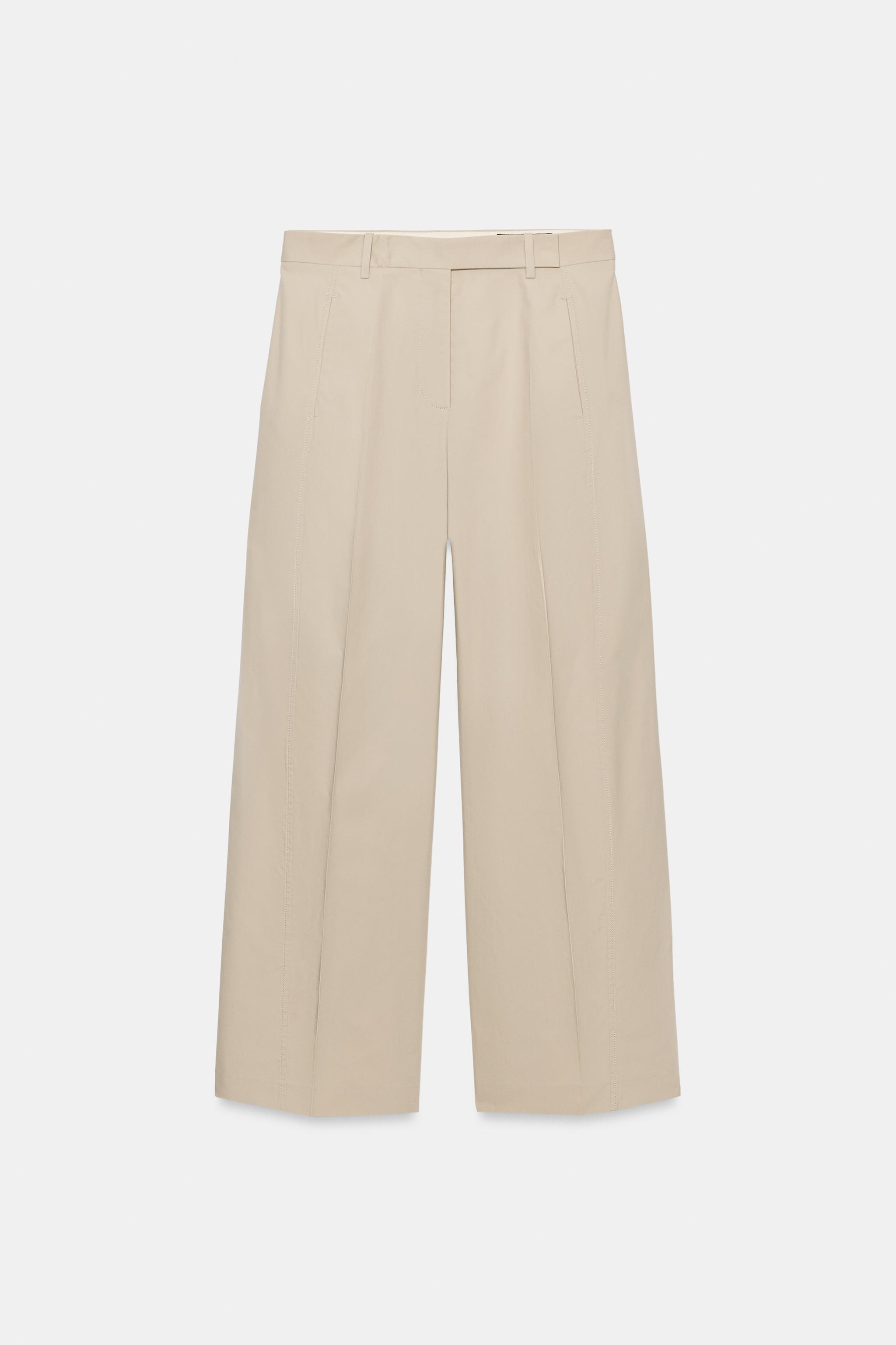 ZW COLLECTION POPLIN PANTS