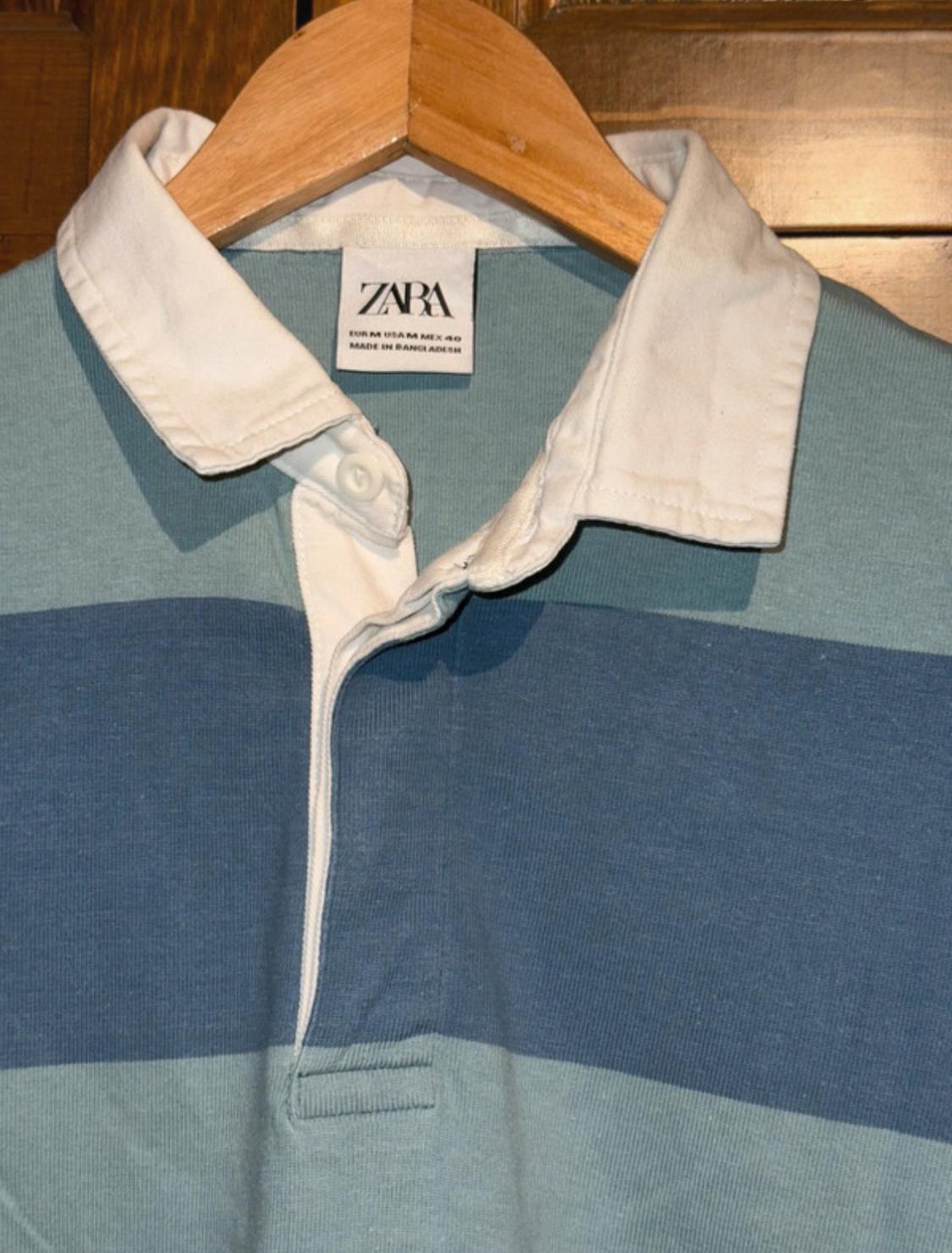 STRIPED POLO SHIRT - Image 2