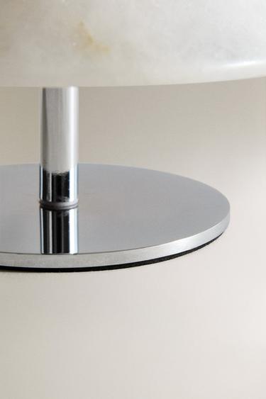 WIRELESS ALABASTER TABLE LAMP - Ecru by Zara - Image 3