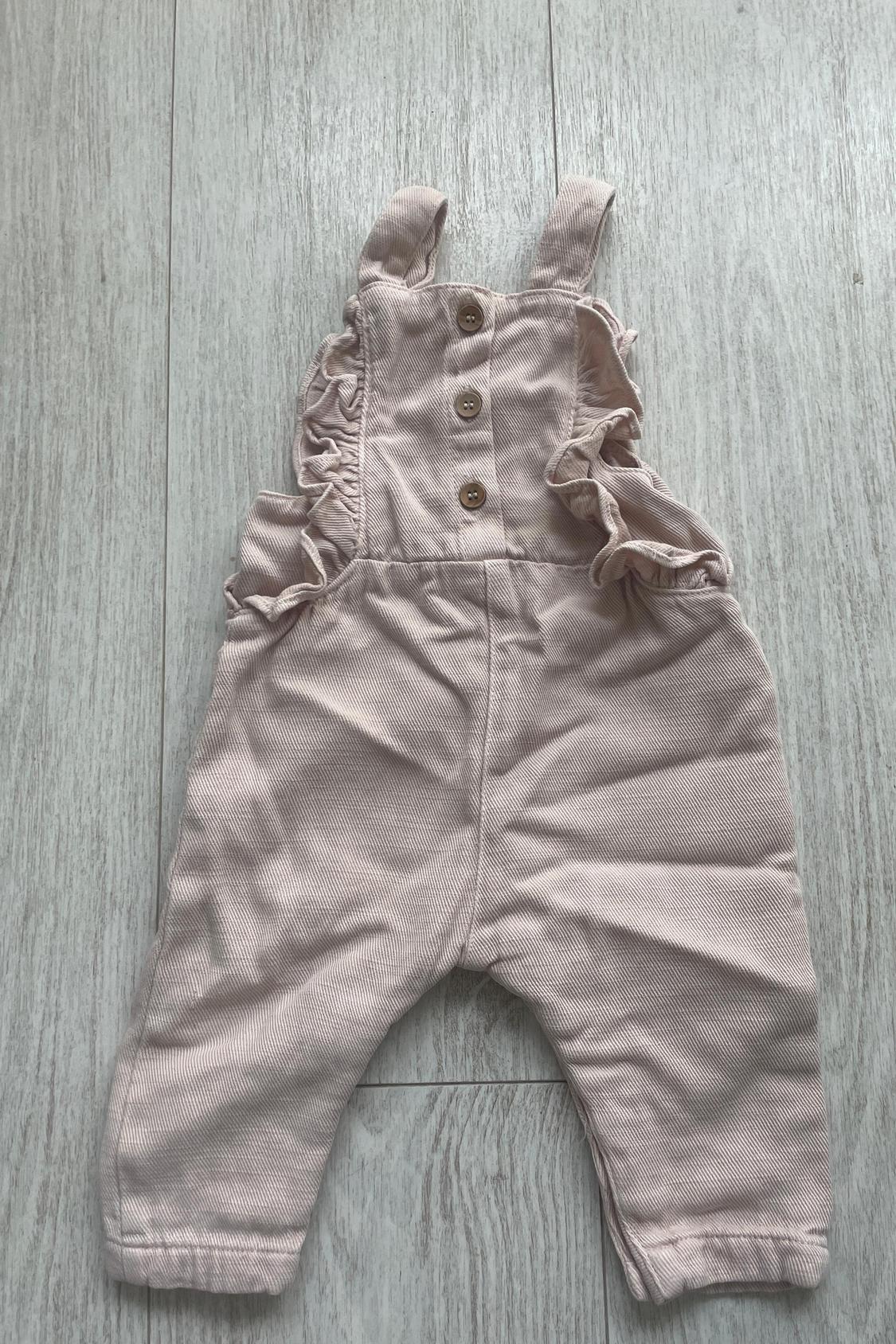 TWILL DUNGAREES WITH RUFFLES - Image 3