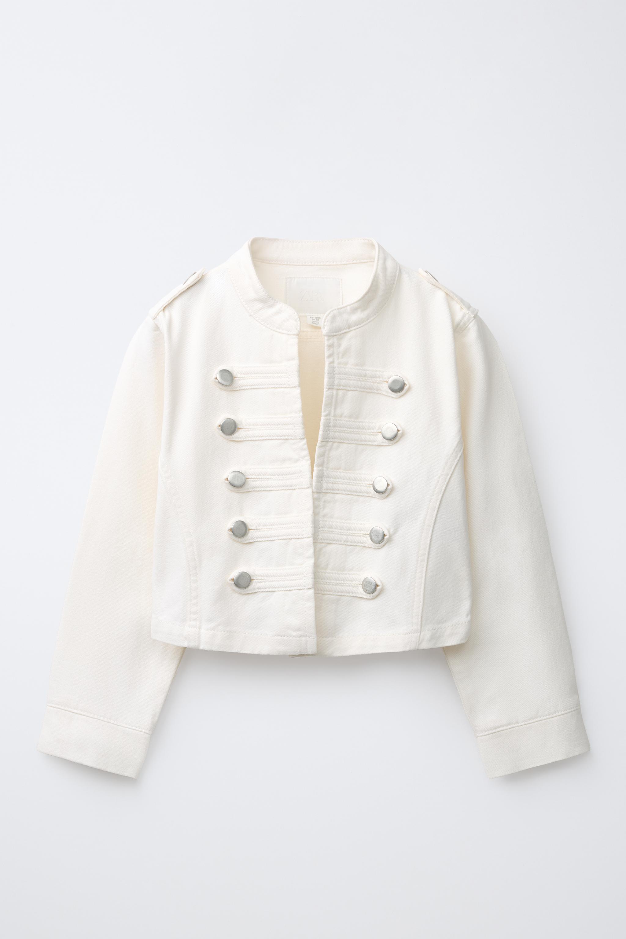 BUTTONED JACKET - Mid-ecru | ZARA Canada