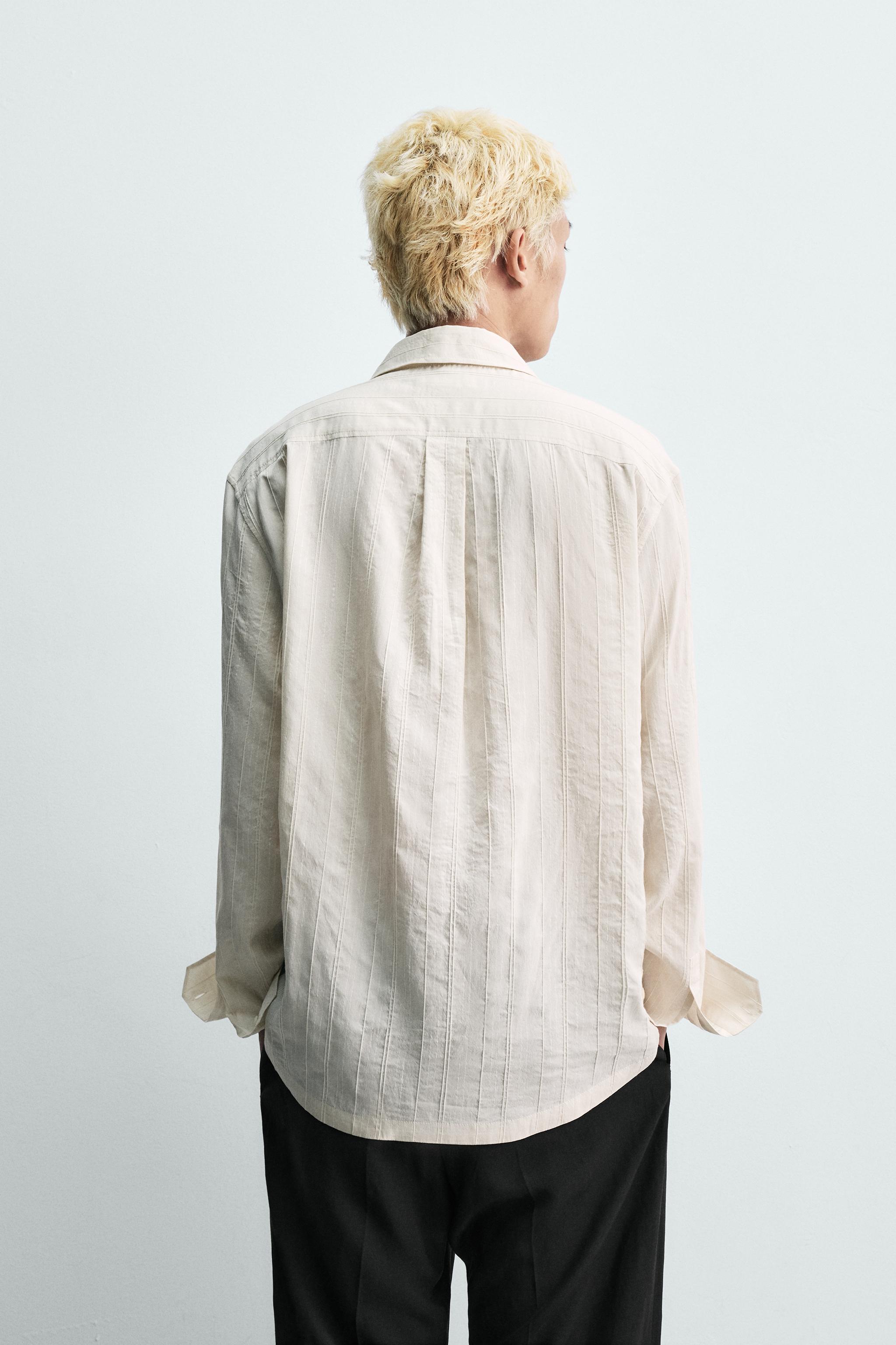 STRIPED JACQUARD SHIRT