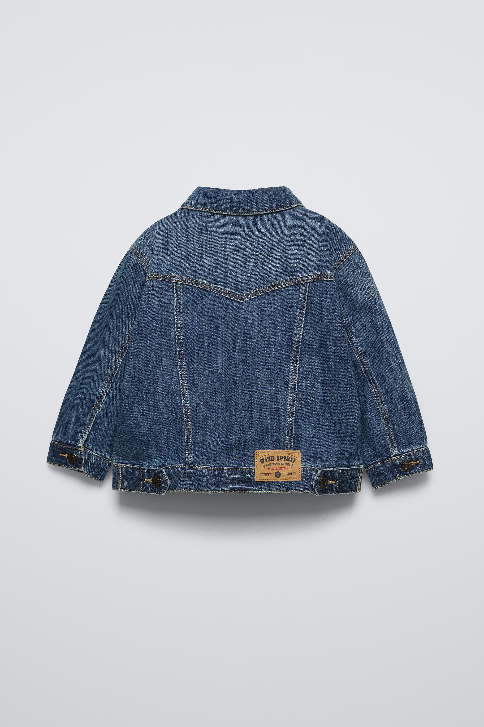 Basic denim jacket zara hotsell